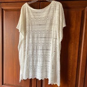 Antonio Melani Lace Swim Suit Coverup Tunic